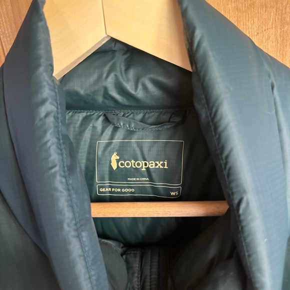 Cotopaxi Solazo Down Puffy Jacket in Teal and Green Multicolor Women’s Small - Picture 5 of 7